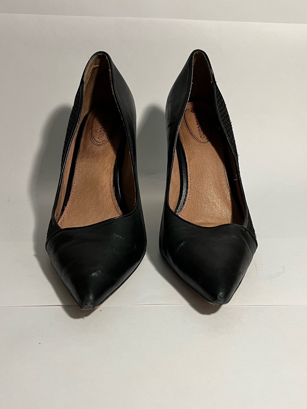 🐍 Corso Como Italian Leather Snake Print Heels